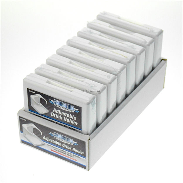 Picture of Shoreline Marine Drink Holder Foldup Wht 8C Pdq