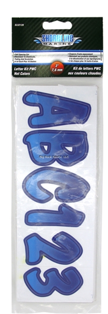 Picture of Shoreline Marine Letter Kit Pwc / 3 Asst Colors