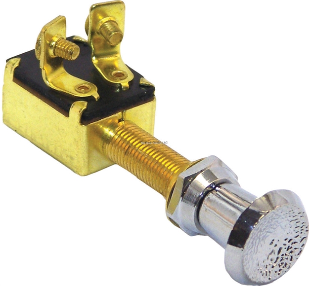 Picture of Shoreline Marine Push/Pull Switch 2-Posit Brass