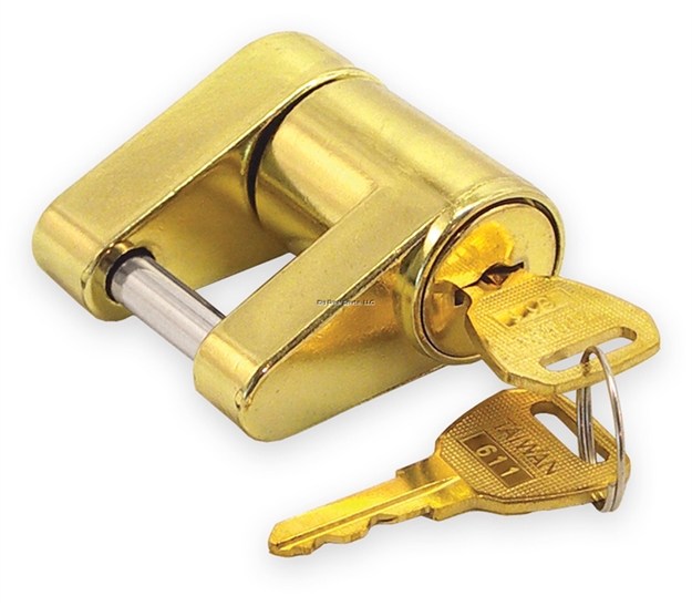Picture of Shoreline Marine Trailer Coupler Lock Brass/Ss