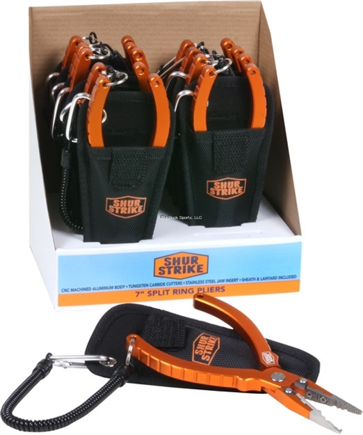 Picture of Shur Strike 7" Split Ring Plier W/Sheath Stainless Jaw Insert 10Pc Display