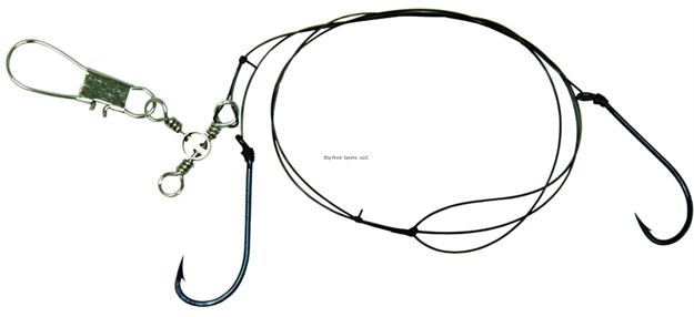 Picture of Shur Strike Blackfish/Tautog Rig 14" - 40# Mono 2-#4 Blue Hooks