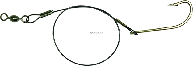 Picture of Shur Strike Bluefish Rig 2 PK 10" - 120# Wire 5/0 Hook