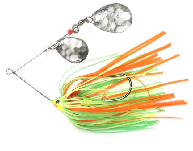 Picture of Shur Strike Double Colorado Spinner Bait 1/4 Oz. - Fire Tiger