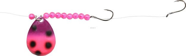 Picture of Shur Strike Elite Crawler Rig #3 Colorado Hex Dbl. Hook 72" - Blueberry Muffin