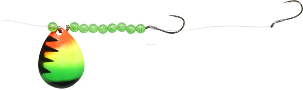 Picture of Shur Strike Elite Crawler Rig #3 Colorado Hex Dbl. Hook 72" - Hot Rod