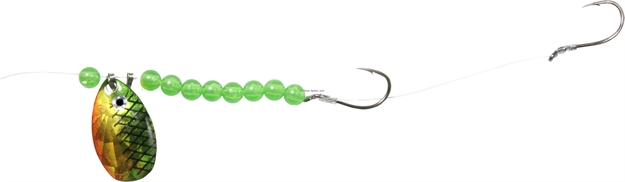 Picture of Shur Strike Elite Crawler Rig #3 Indiana Hex Dbl. Hook 72" - Carmelo Shad