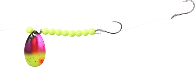 Picture of Shur Strike Elite Crawler Rig #3 Indiana Hex Dbl. Hook 72" - Upset Stomach