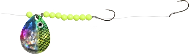Picture of Shur Strike Elite Crawler Rig #4 Colorado Hex Dbl. Hook 72" - Carmelo Shad