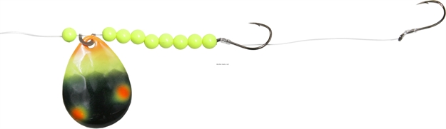 Picture of Shur Strike Elite Crawler Rig #4 Colorado Hex Dbl. Hook 72" - Halloween