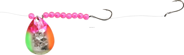 Picture of Shur Strike Elite Crawler Rig #4 Colorado Hex Dbl. Hook 72" - Steamed Veggies