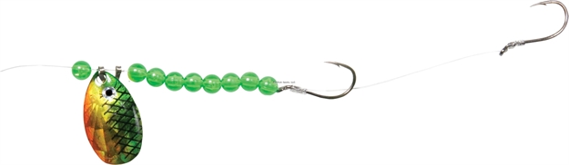 Picture of Shur Strike Elite Crawler Rig #4 Indiana Hex Dbl. Hook 72" - Carmelo Shad