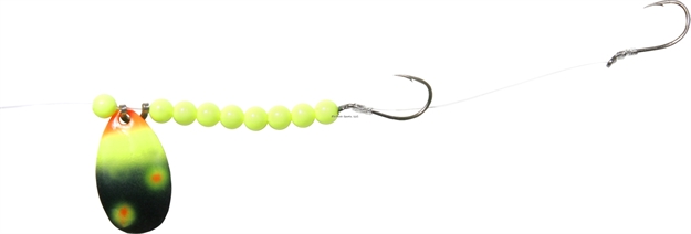 Picture of Shur Strike Elite Crawler Rig #4 Indiana Hex Dbl. Hook 72" - Halloween