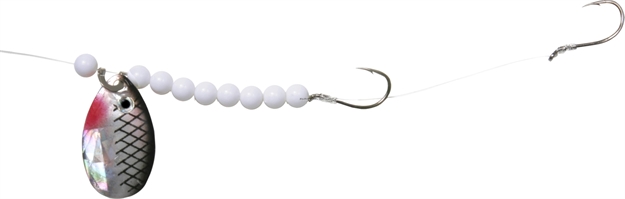 Picture of Shur Strike Elite Crawler Rig #4 Indiana Hex Dbl. Hook 72" - Natural Shad