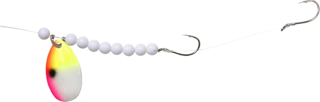 Picture of Shur Strike Elite Crawler Rig #4 Indiana Hex Dbl. Hook 72" - Pink Panties