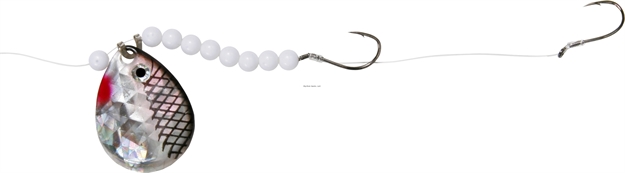 Picture of Shur Strike Elite Crawler Rig #5 Colorado Hex Dbl. Hook 72" - Natural Shad