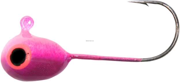 Picture of Shur Strike Floating Jig Blk. Nkl. Hook #2, 5 Pk, Pink Purple