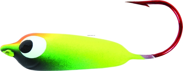 Picture of Shur Strike Floating Jighead, 1/0 Hook, Firetiger, 4/Pack