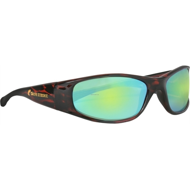 Picture of Shur Strike Hawg Sunglasses Tortoise Frame W/Green Mirror Lens