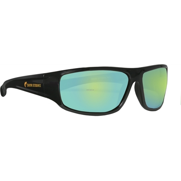 Picture of Shur Strike Honey Hole Sunglasses Black Frame W/Green Mirror Lens