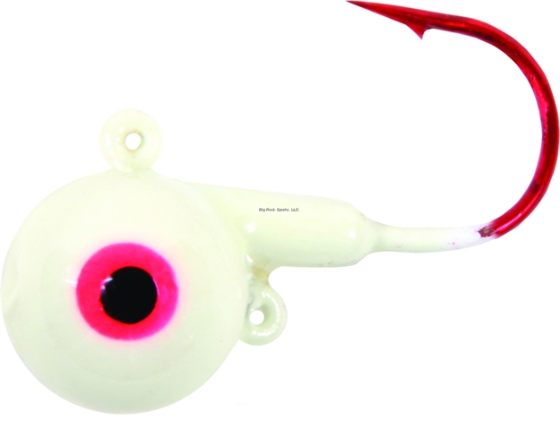 Picture of Shur Strike Hot Ball Jig 3/8Oz Glow 25Pk