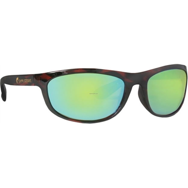 Picture of Shur Strike Keeper Sunglasses Tortoise Frame W/Green Mirror Lens