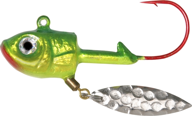 Picture of Shur Strike Knocker, Banger,Pounder Spin Jigs 1/8 Oz, 3/Pk - Silver LC