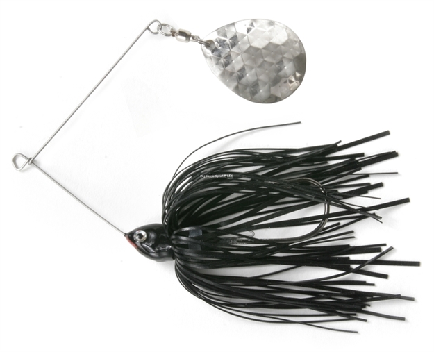 Picture of Shur Strike Single Spin Spinner Bait 3/8 Oz. - Black