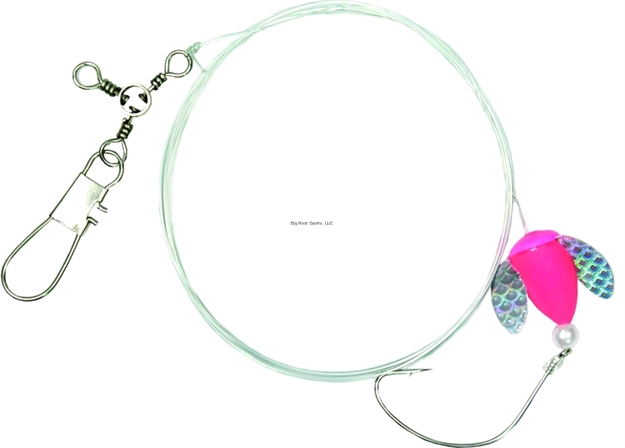 Picture of Shur Strike Spin-Glo Rig Pink Nickel Wide Gap Hook