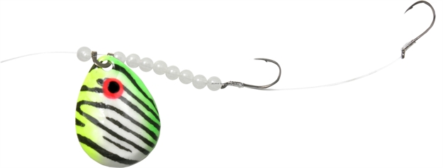 Picture of Shur Strike Super UV Harness Rig #4 Colorado 72" - UV Lime/Chart/Glow