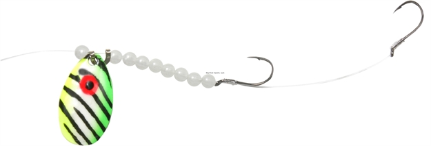 Picture of Shur Strike Super UV Harness Rig #4 Indiana 72" - UV Lime/Chart/Glow