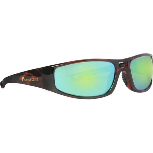 Picture of Shur Strike Table Rock Sunglasses Tortoise Frame W/Green Mirror Lens