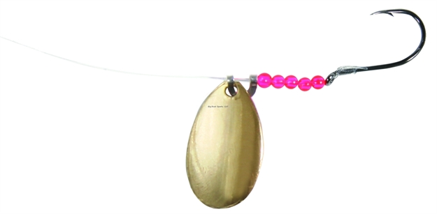 Picture of Shur Strike Walleye Spinner Rig #3 Indiana Blade Gold