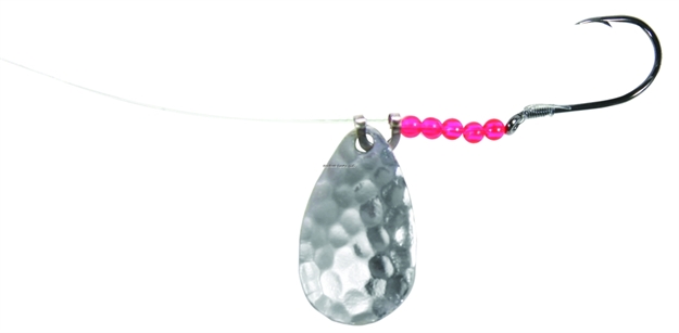 Picture of Shur Strike Walleye Spinner Rig #3 Indiana Blade Hammered Nickel