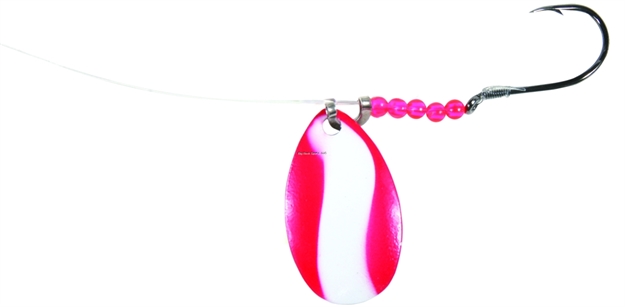 Picture of Shur Strike Walleye Spinner Rig #3 Indiana Blade Red/White