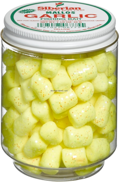 Picture of Siberian Mallows Glitter Yellow/Garlic 1.5Oz Jar