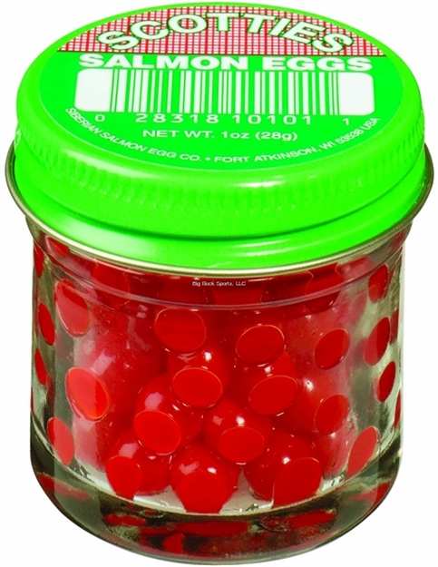 Picture of Siberian Scotties Salmon Eggs FL Red 1Oz Jar