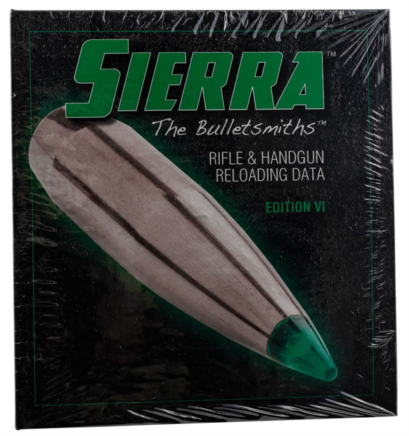 Picture of  Sierra 0600 Reloading Manual  Rifle/Handgun/Shotgun 6Th Edition 092763006009