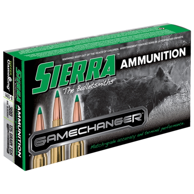 Picture of Sierra Bullets Ammo 300Aac 125Gr Tgk 20/25 A462510