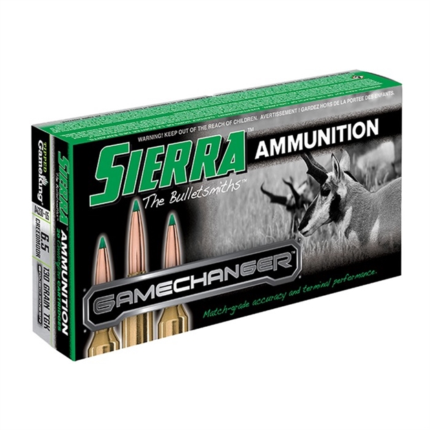 Picture of Sierra Ammo 6.5Mm Creedmoor 130Gr Tipped Gameking 20/Box