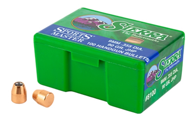 Picture of Sierra Bullets 9Mm 90Jhc
