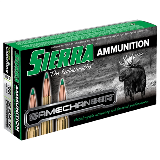 Picture of Sierra Bullets Ammo 300Win 180Gr Tgk 20/10 A468007 612710134946