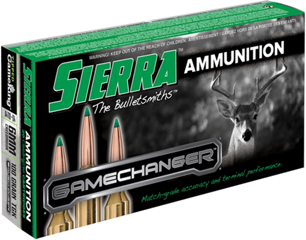 Picture of Sierra Bullets Ammo 6Mm Creedmoor 90Gr Tgk Gamechanger 20-Pack