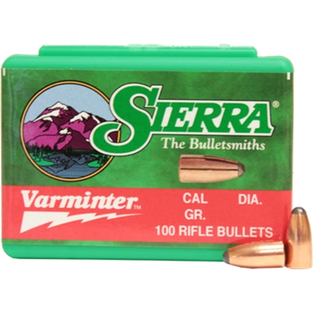 Picture of  Sierra 1110 Varminter  22Cal 45Gr Round Nose Hornet 100/Box
