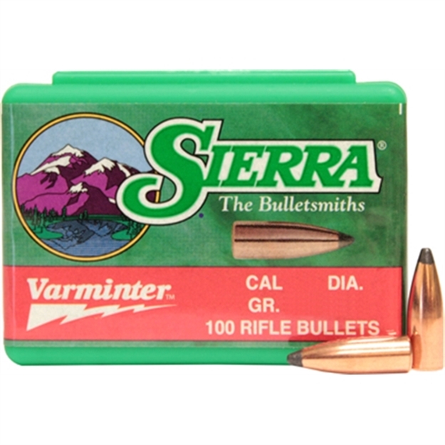 Picture of Sierra Bullets Bullets 6Mm .243 60Gr HP 100Ct 1500