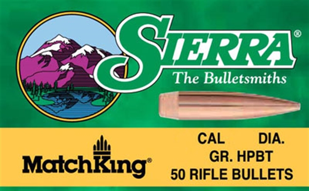 Picture of  Sierra 1537 Matchking  6Mm 95Gr Hollow Point Boat Tail 100/Box