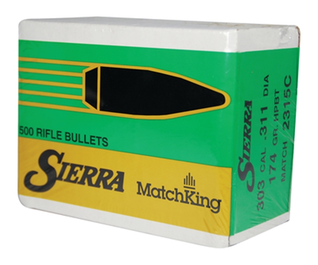 Picture of Sierra Bullet .303 7.7Mm 174Gr Hpbt Match