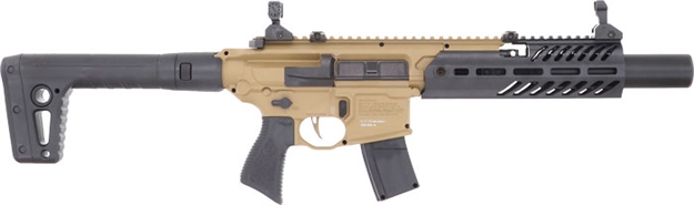 Picture of Sig Air-Mcx-Canbrake .177 Co2 30Rd Black/Bronze Air Rifle! AIR-MCX-CANEBRAKE
