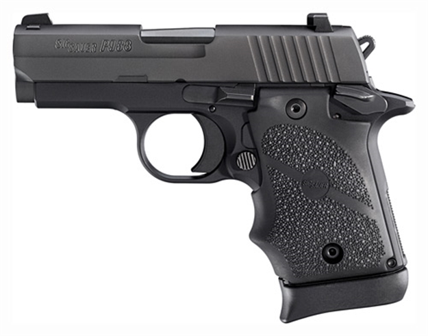 Picture of Sig Sauer P938 Brg 9Mm 3" Sao Siglite (1)7Rd Rubber/Black 938M-9-BRG-AMBI