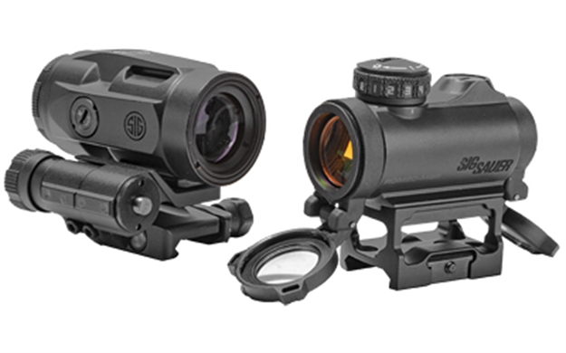 Picture of Sig Sauer Electro-Optics Sorj72001 Romeo-Msr Combo 1X 3X 20Mm 22Mm 2 Moa Red Dot